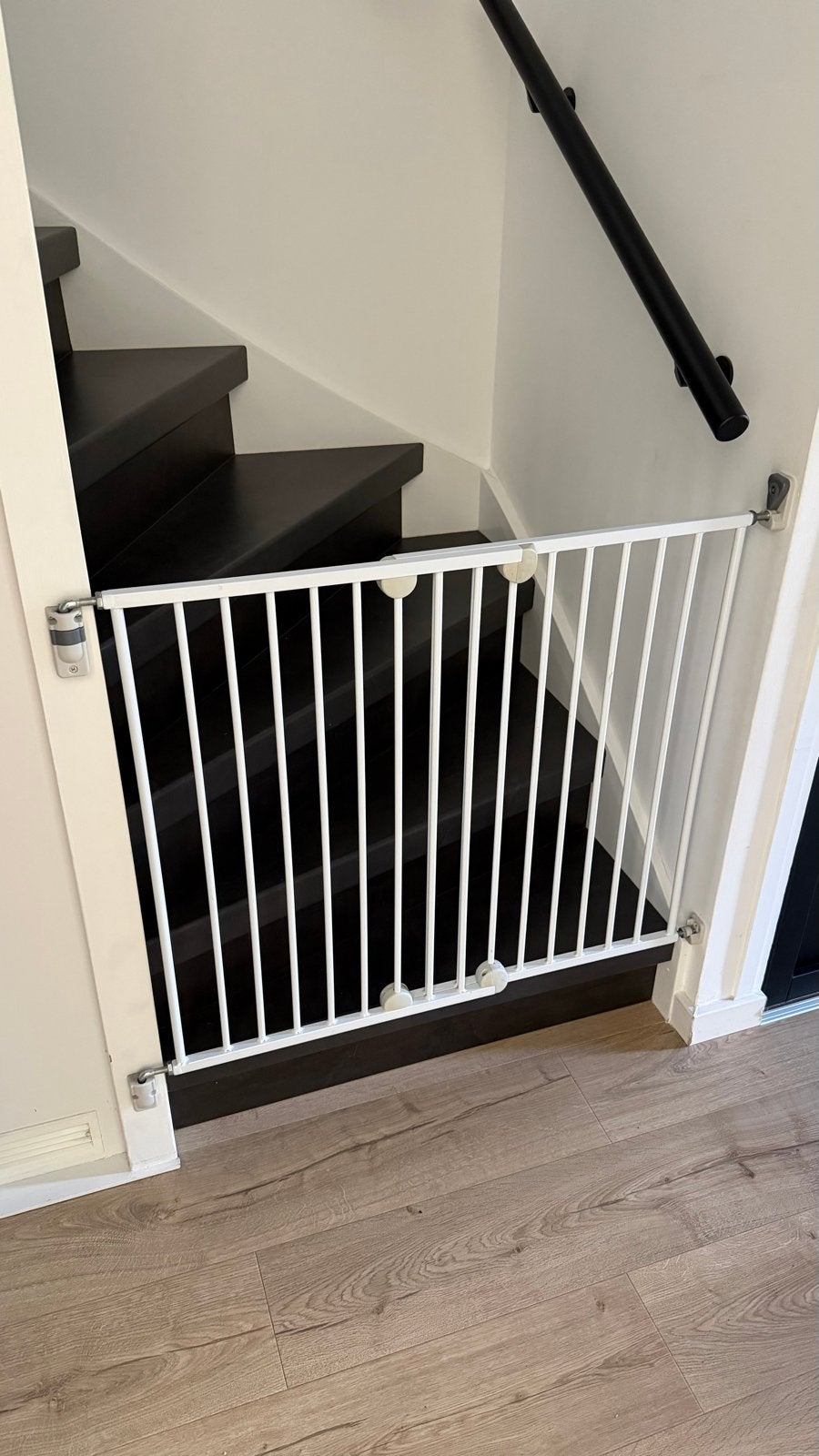 3x Safety 1st Wall Fix Extending Metal Traphekje, Kinderen en Baby's, Ophalen, Gebruikt, 100 tot 115 cm, Metaal of IJzer