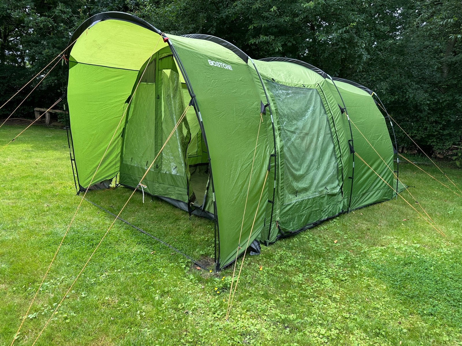 Tent, Ophalen, Gebruikt