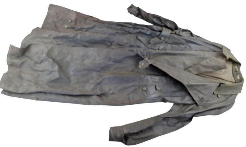 duitse ww2 motor rijders rubber achtige jas, Verzamelen, Militaria | Tweede Wereldoorlog, Ophalen of Verzenden, Duitsland, Kleding of Schoenen