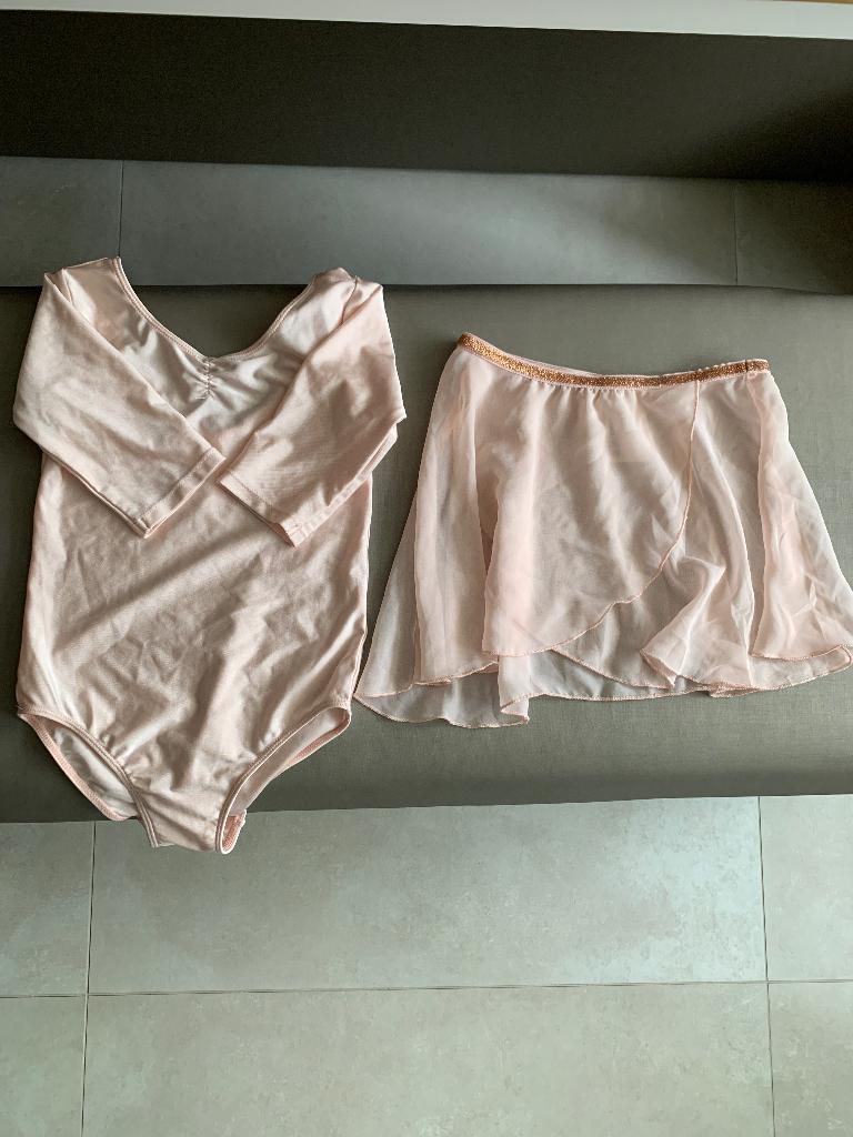 2 delig balletpakje, Sport en Fitness, Ballet, Ophalen of Verzenden, Zo goed als nieuw, Kleding