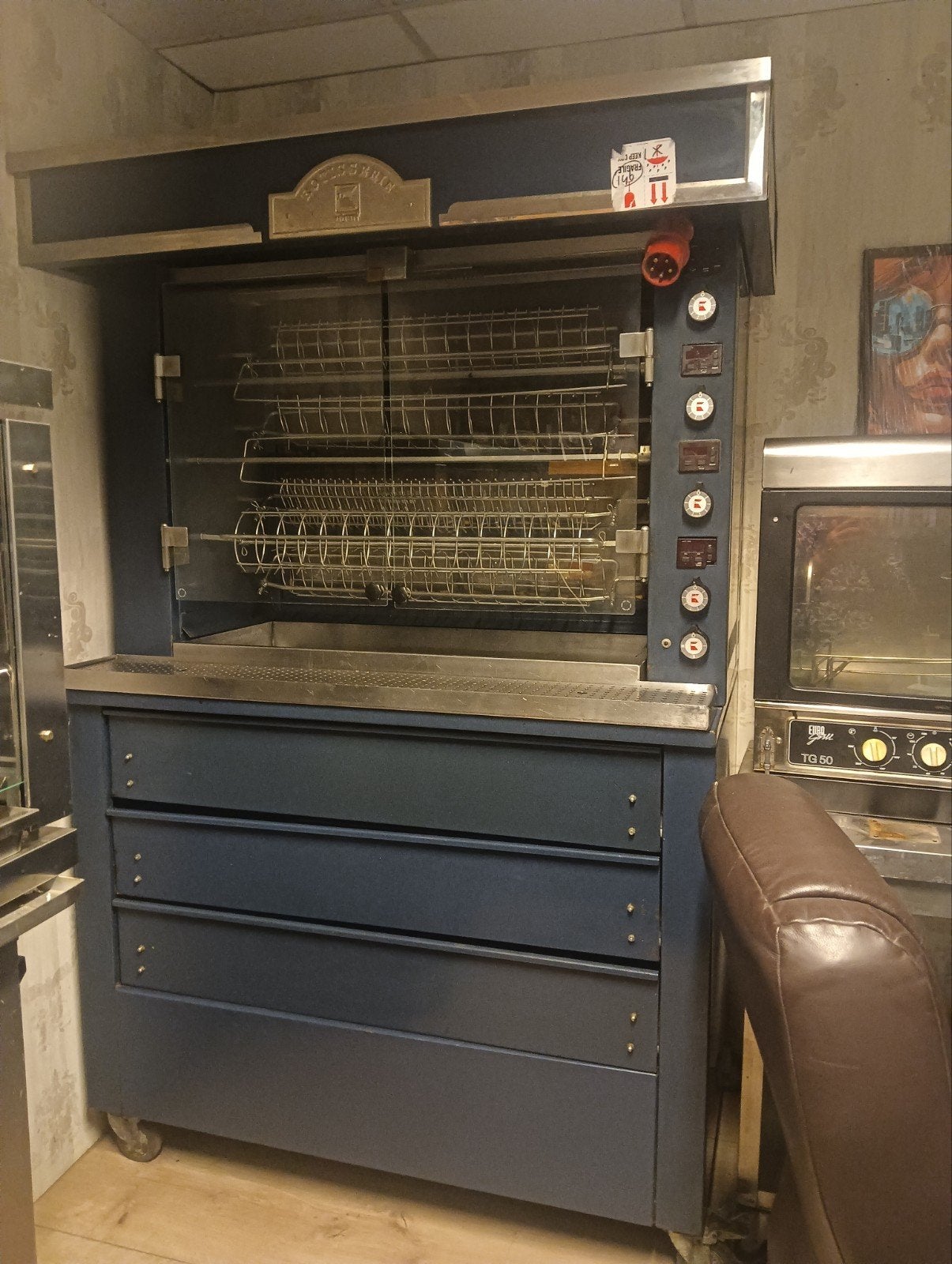 Kippengrill,ubert rt44,exclusief,4500ex, Ophalen of Verzenden