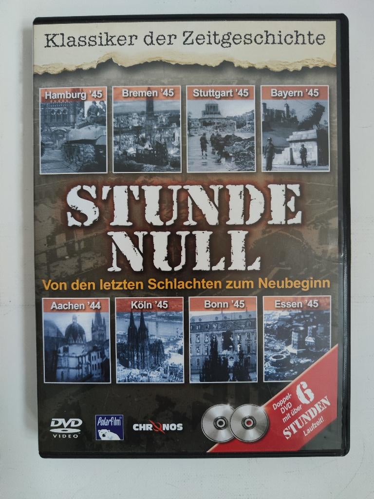 Stunde Null - DVD, Vanaf 12 jaar, Ophalen of Verzenden, Zo goed als nieuw, Oorlog of Misdaad