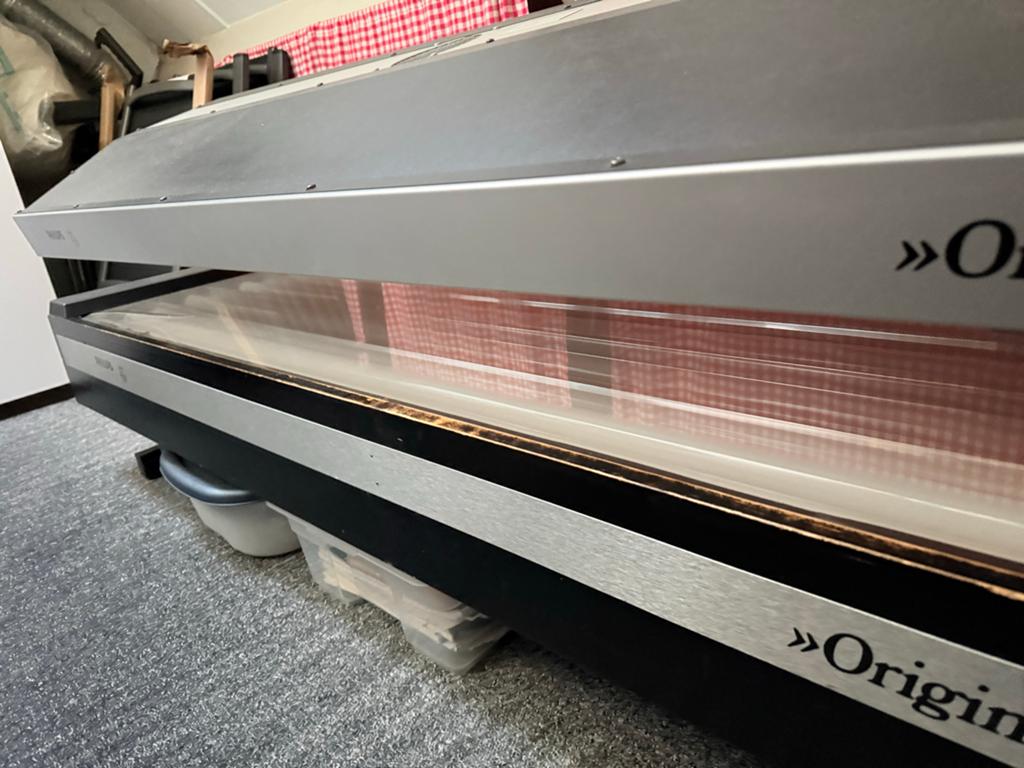 Philips HP 3016/B Zonnebank - Dubbelzijdig, 10 lampen, Witgoed en Apparatuur, Zonnebanken en Gezichtsbruiners, Ophalen, Gebruikt