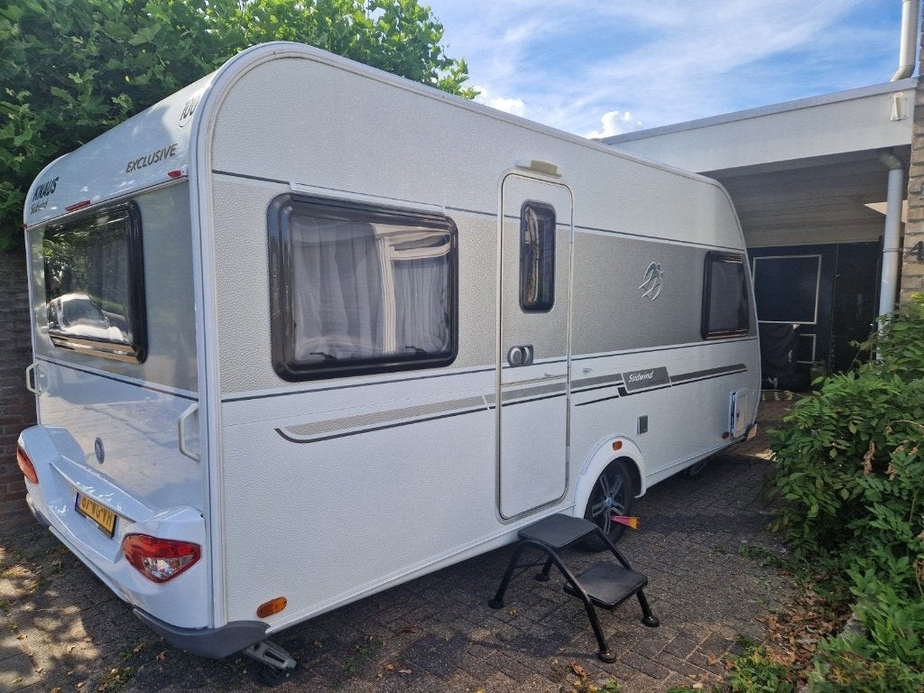 exclusive Knaus Sudwind 450 FU 2011, Caravans en Kamperen, Caravans, Omvormbare zithoek, Rondzit, Particulier, Schokbreker