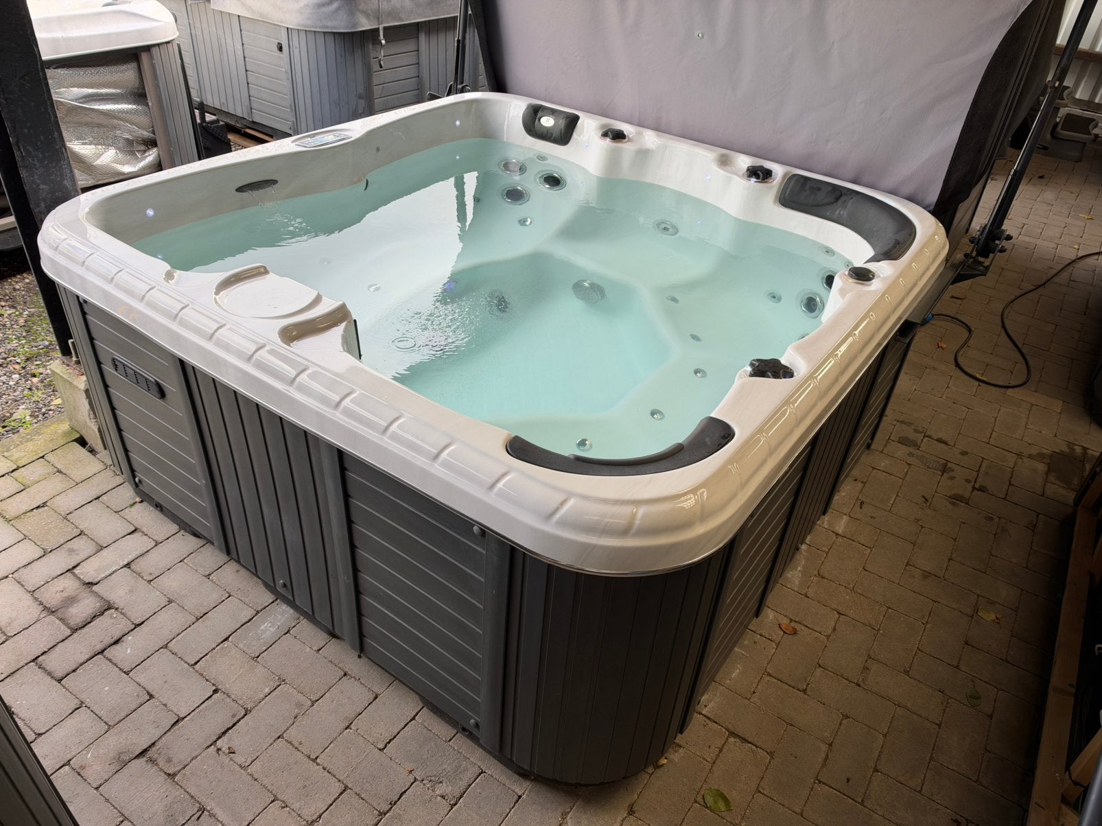 Jacuzzi gebruikt Passion Spa Refresh 5-pers Balboa met cover, Tuin en Terras, Info@vdkspas.nl, 4011GM, Passion Spa, Ophalen of Verzenden