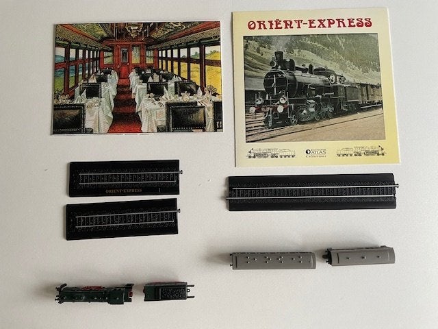 Atlas mini trains 1/220. D'agostini. Orient express. NIEUW., Ophalen, Nieuw, Trein, Schaalmodel