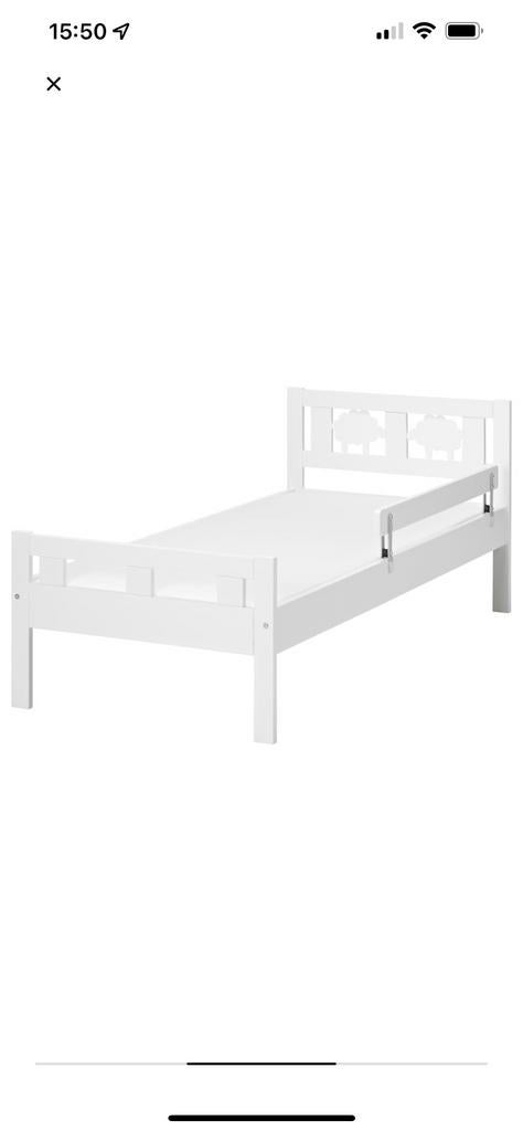 Kinderbed IKEA  70/160, Ophalen, Gebruikt, 70 tot 85 cm, Lattenbodem