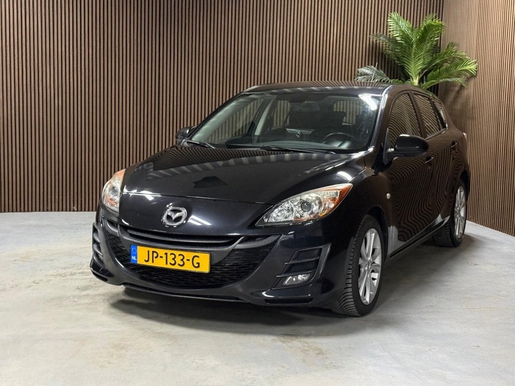 Mazda 3 1.6 GT-L (bj 2010), Auto's, Mazda, Voorwielaandrijving, Gebruikt, 4 cilinders, Zwart