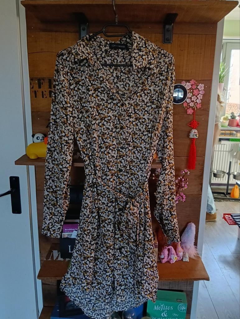 Lofty Manner Bloemenjurk Maat L, Kleding | Dames, Jurken, Ophalen of Verzenden