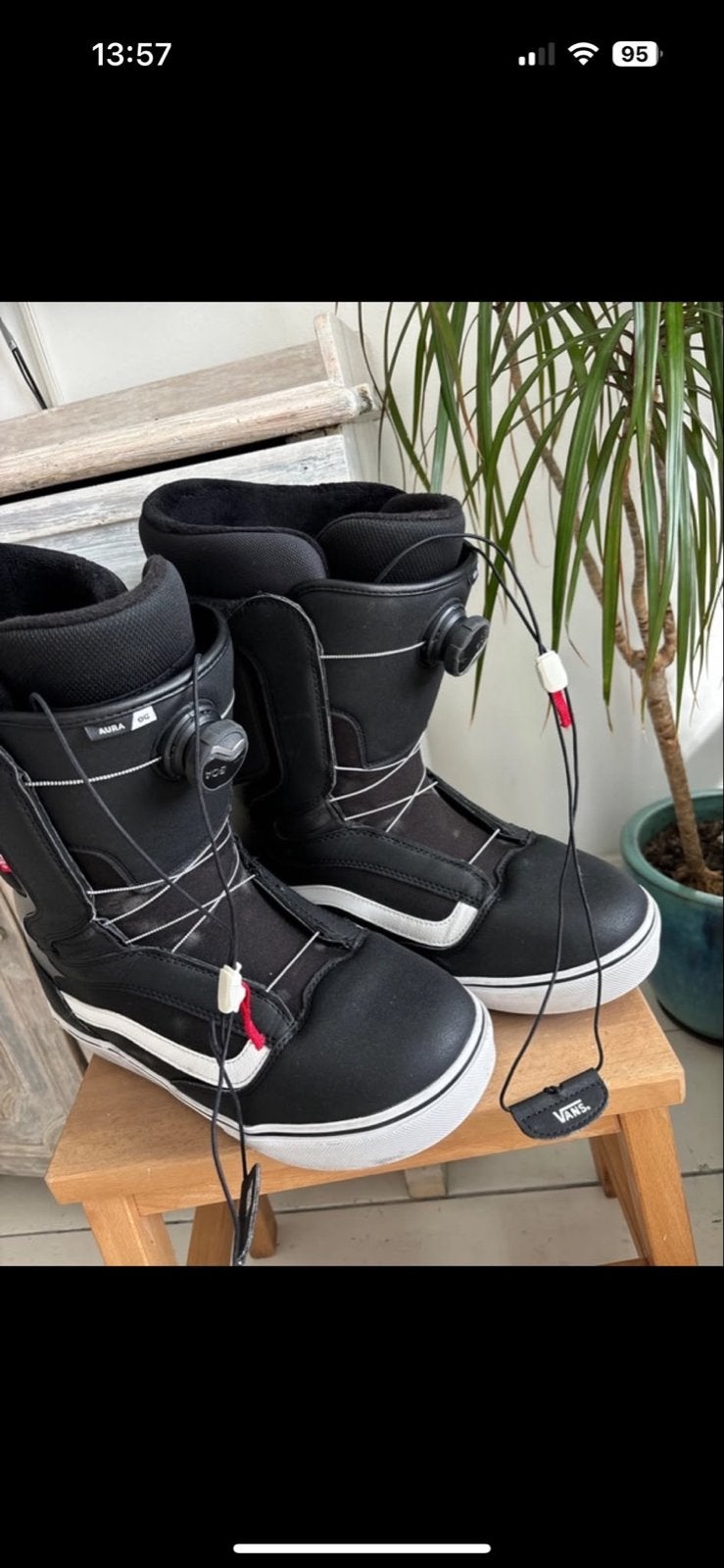 Vans Aura OG Snowboard Boots - Zo goed als nieuw, Ophalen, Zo goed als nieuw, Snowboots