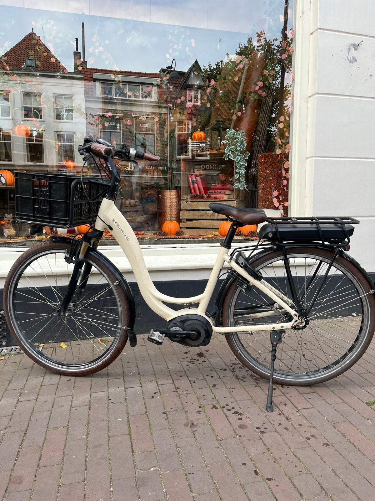 Riese & Müller Swing City E-bike - Bosch Active Line, Gebruikt, Minder dan 47 cm, 30 tot 50 km per accu, Ophalen