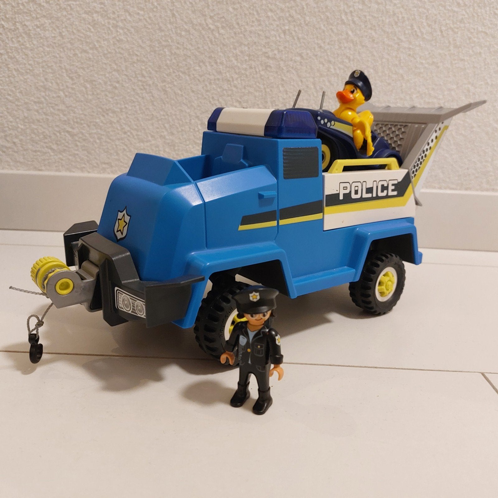playmobil politiewagen Duck On Call 70915, Ophalen of Verzenden, Zo goed als nieuw, City action, Voertuig