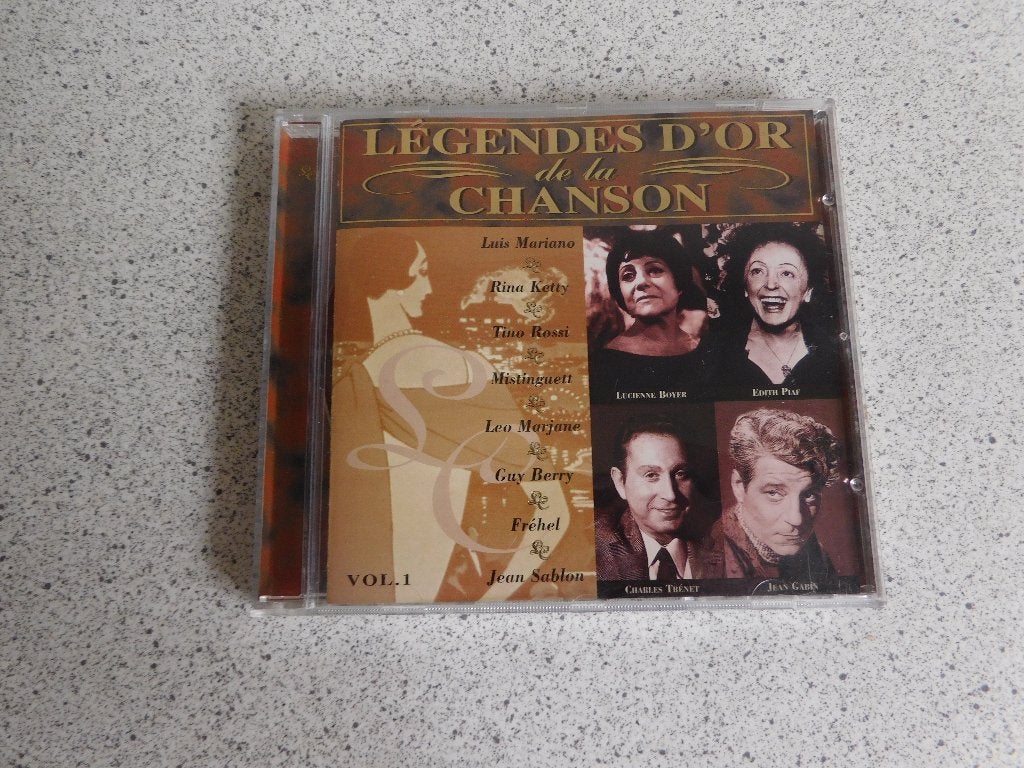 CD Legendes D'Or de la Chanson 1996 EMI, Ophalen of Verzenden, Zo goed als nieuw