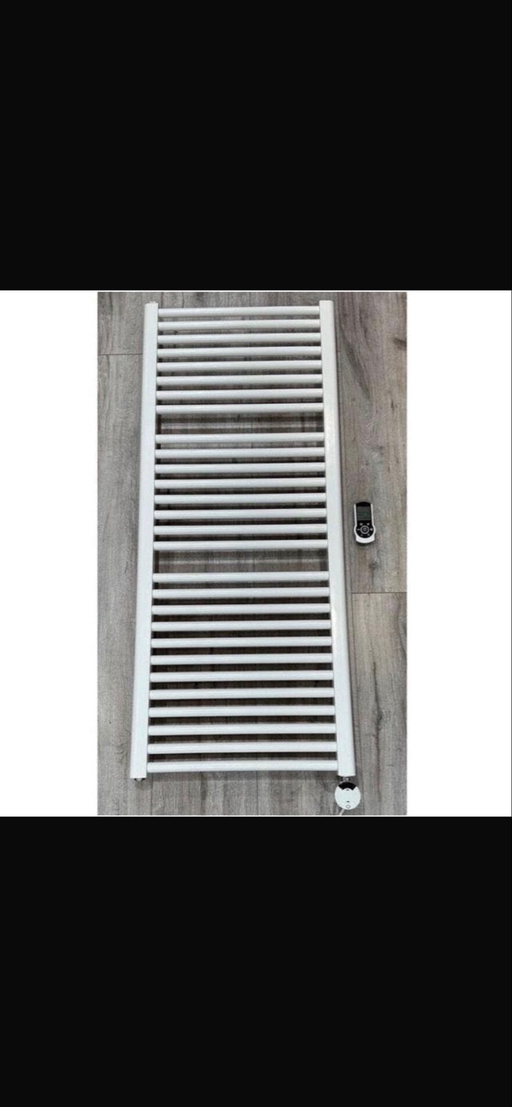 Nieuwe elektrische handdoekradiator 500x800mm wit, Doe-het-zelf en Verbouw, Verwarming en Radiatoren, Ophalen, 500 tot 800 watt