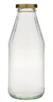 500 ml glazen fles weide hals voor bijv. wecken van sauzen, Ophalen