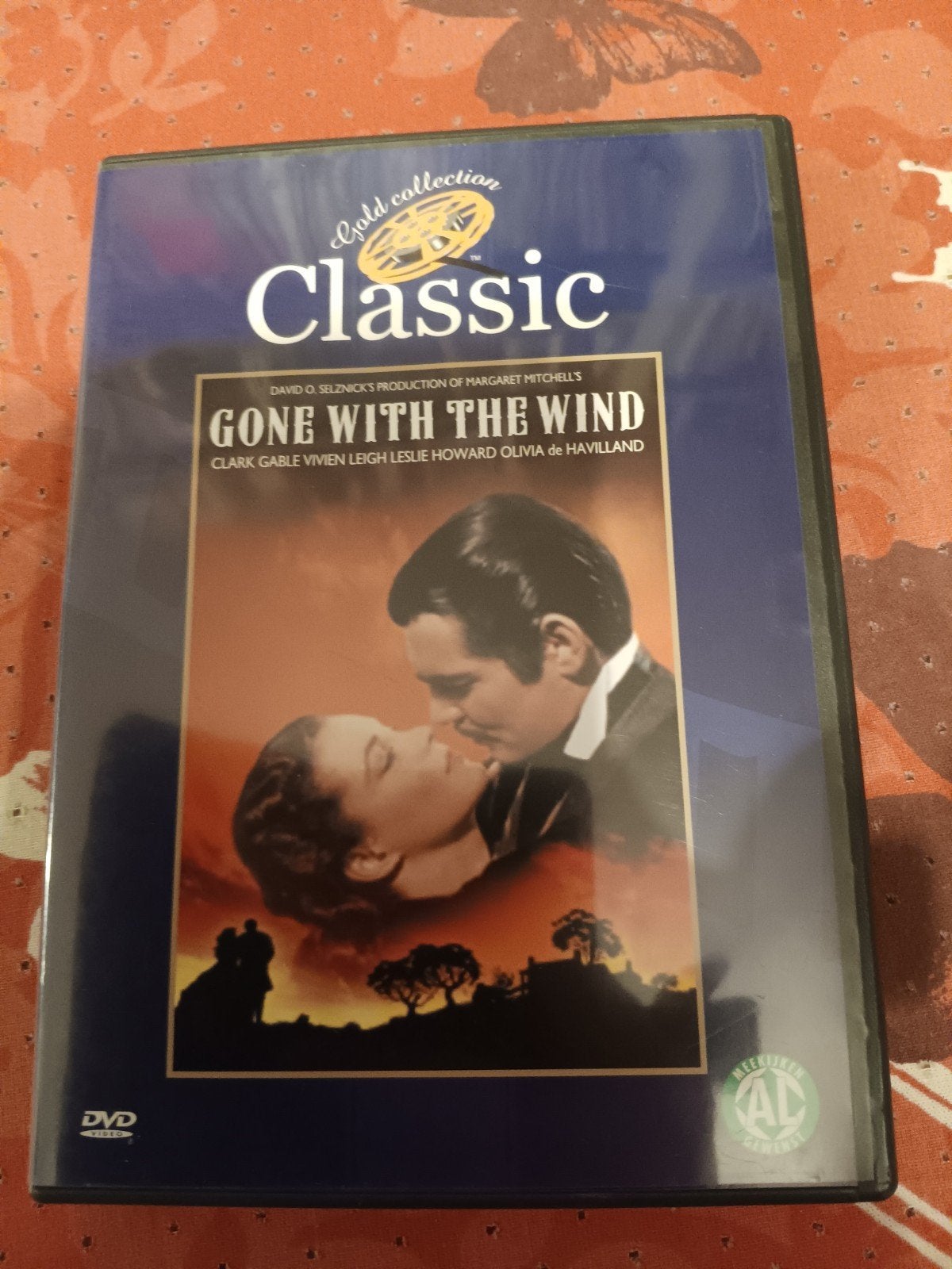 Gone With The Wind DVD - Gold Collection Classic, Gebruikt, Alle leeftijden, Drama, Ophalen of Verzenden