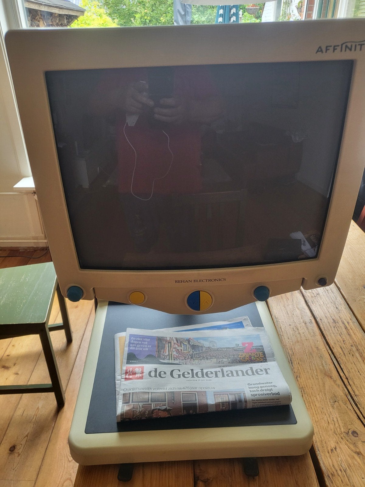 Beeldschermloep, vergrootglas, loep. Slecht ziende, Ophalen, Gebruikt, Vergrootglas of Loep