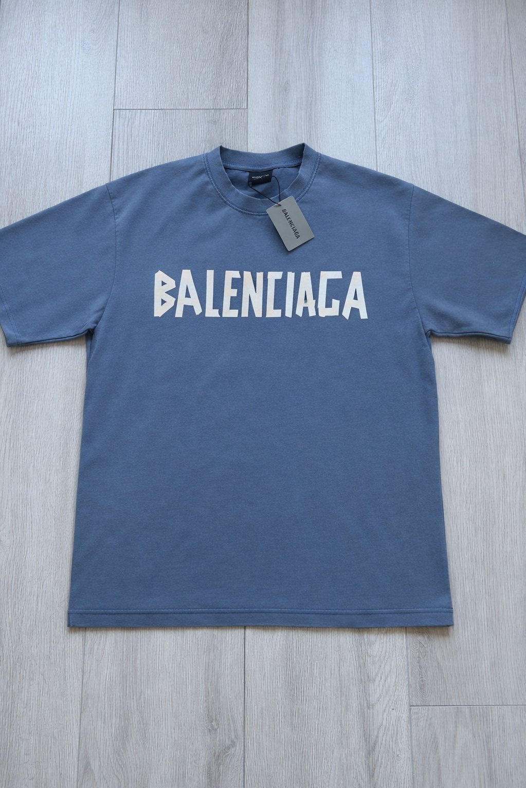 Balenciaga t-shirt maat L, Verzenden, Zo goed als nieuw, Zwart