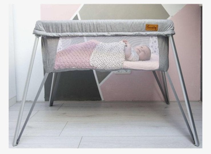 Soozly inklapbare reiswieg, Ophalen, Zo goed als nieuw, Minder dan 140 cm, Matras