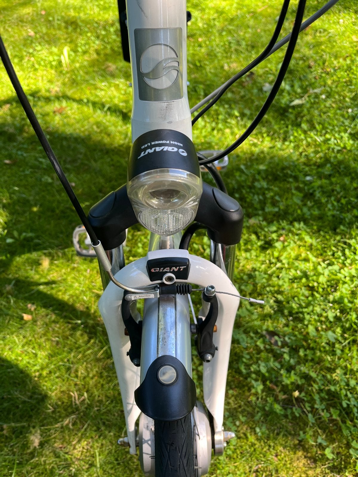 Giant Twist Lite Dames E-bike - Wit, Ophalen, Gebruikt, 30 tot 50 km per accu, Giant