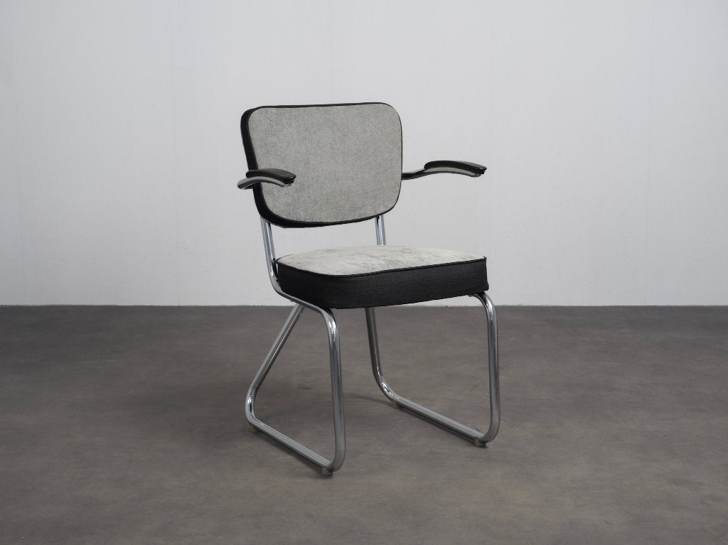 Ahrend de Cirkel Armstoel, Nederland, Jaren 60, Huis en Inrichting, Stoelen, Ophalen, Zo goed als nieuw, Stof, Eén