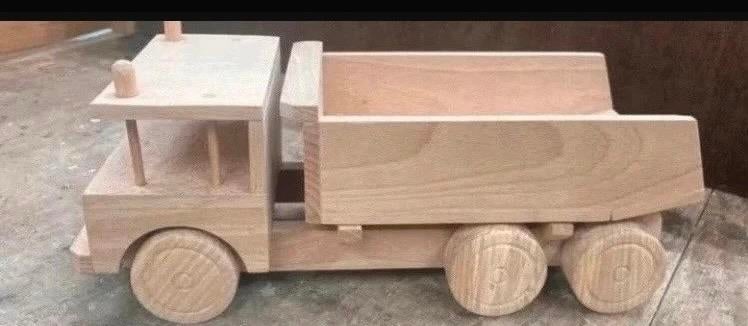 houten vrachtauto, Kinderen en Baby's, Speelgoed | Houten speelgoed, Ophalen of Verzenden, Nieuw