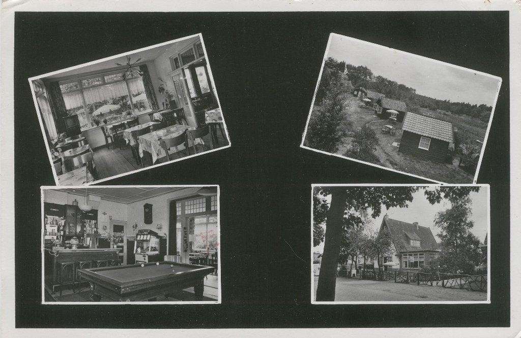 Austerlitz  Groeten uit Bungalowpark Erica 4 luik 1958 no5, Verzenden, 1940 tot 1960, Gelopen, Utrecht
