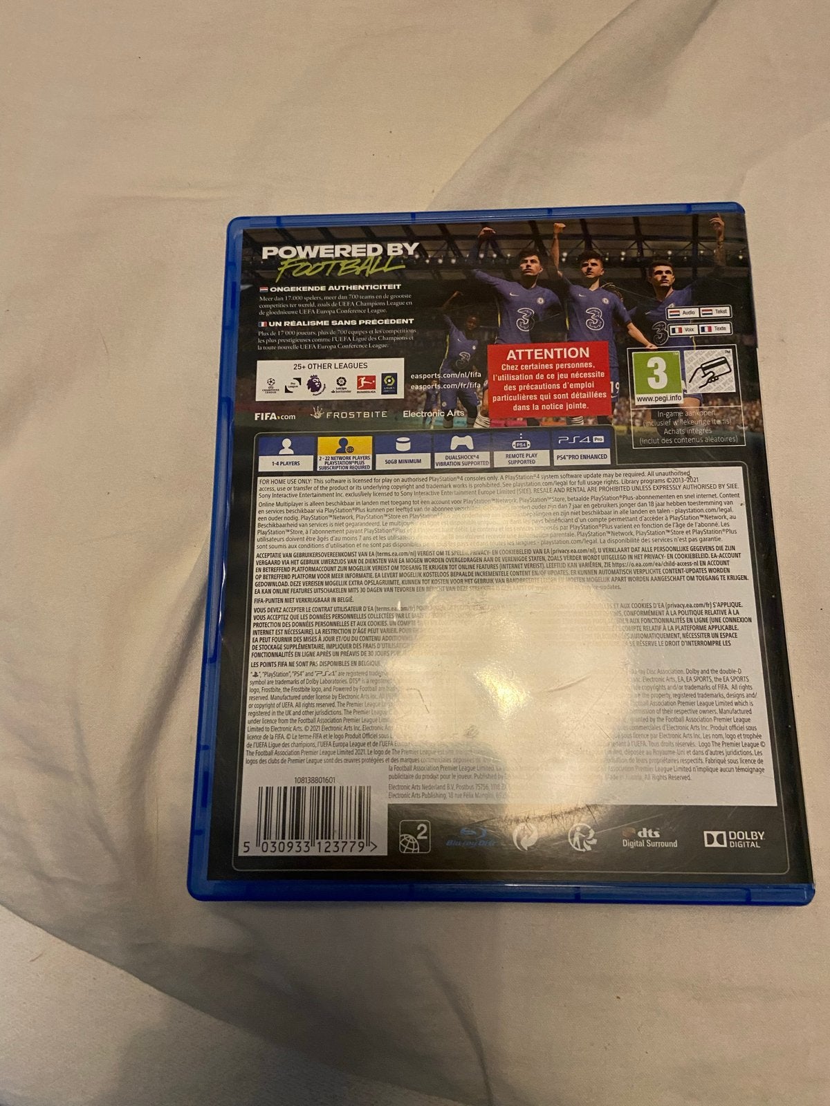 FIFA 22 (PS4) - Voetbalgame voor PlayStation 4, Ophalen, Eén computer, Zo goed als nieuw, Sport