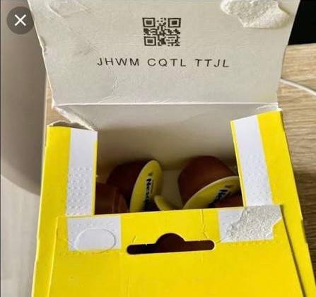 Gezocht dolce gusto cups qr code gratis, Ophalen of Verzenden, Zo goed als nieuw