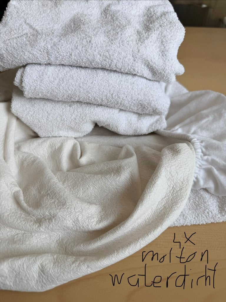 Wiegmatrasje & moltons en hoeslakens, Ophalen of Verzenden, Gebruikt, Wieg