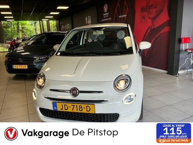 Fiat 500 0.9 TwinAir Turbo Popstar NIEUWSTAAT, Stof, Gebruikt, Origineel Nederlands, Bedrijf