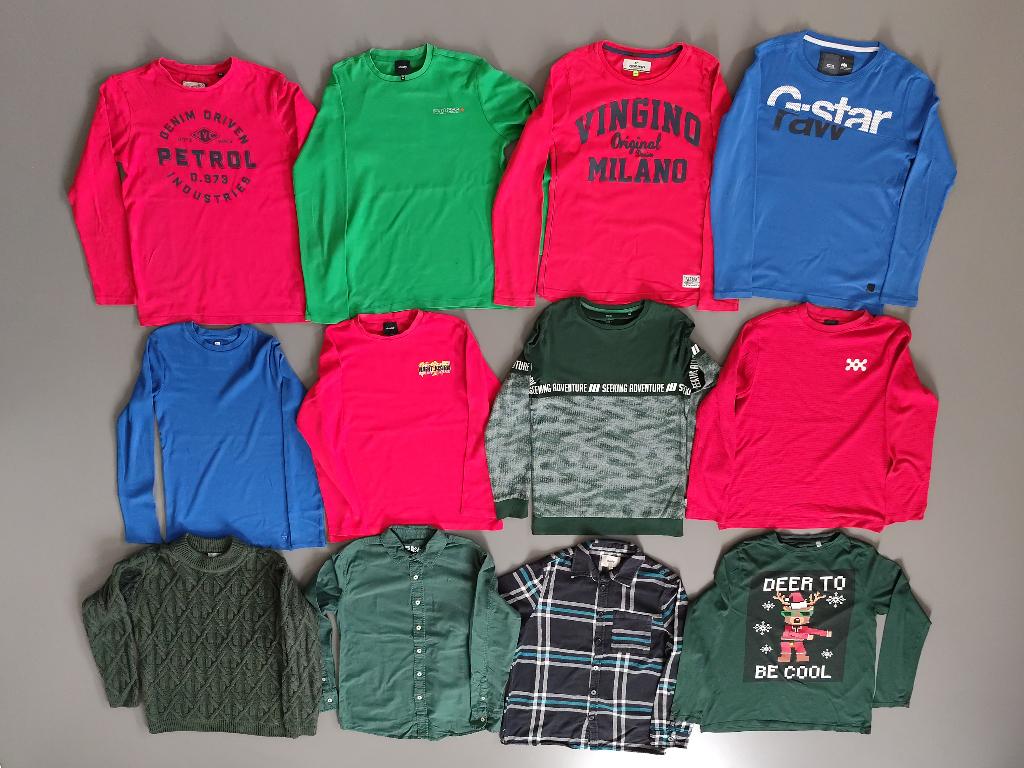 Mooi winter kledingpakket - jongen - maat 158/164 - 12 stuks, Ophalen of Verzenden, Gebruikt, Maat 158