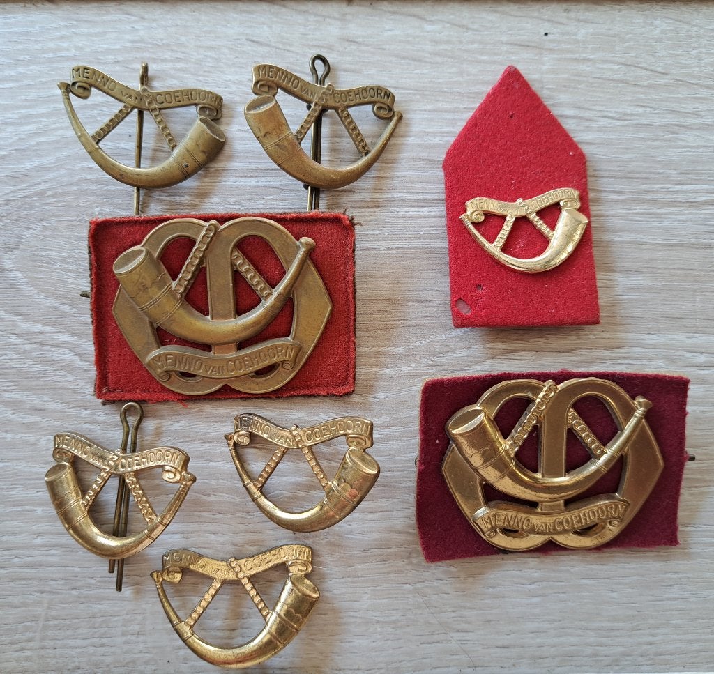 Menno van Coehoorn emblemen, Verzamelen, Verzenden, Landmacht, Nederland, Embleem of Badge