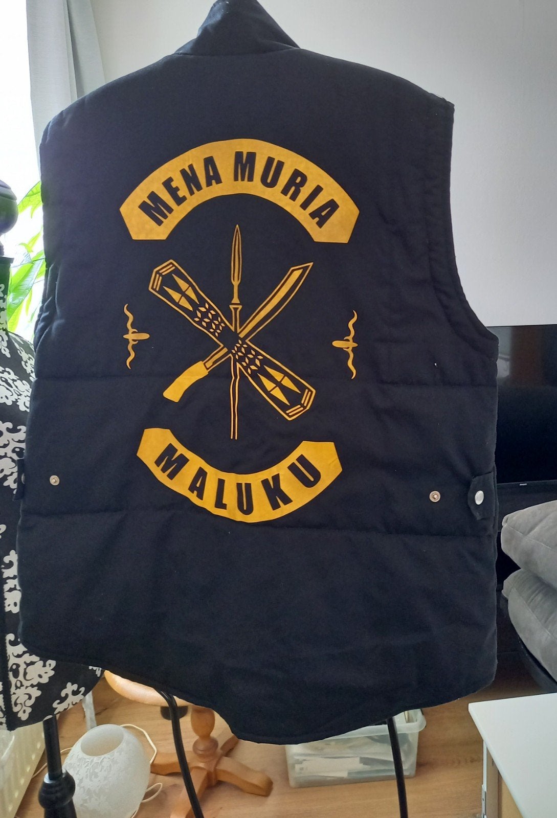 Nieuwe heren bodywarmer Maluku, Ophalen, Nieuw, Zwart