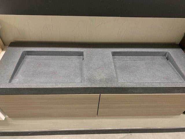 Badmeubel Assenti 150cm, Ophalen, 100 tot 150 cm, Nieuw, Minder dan 100 cm