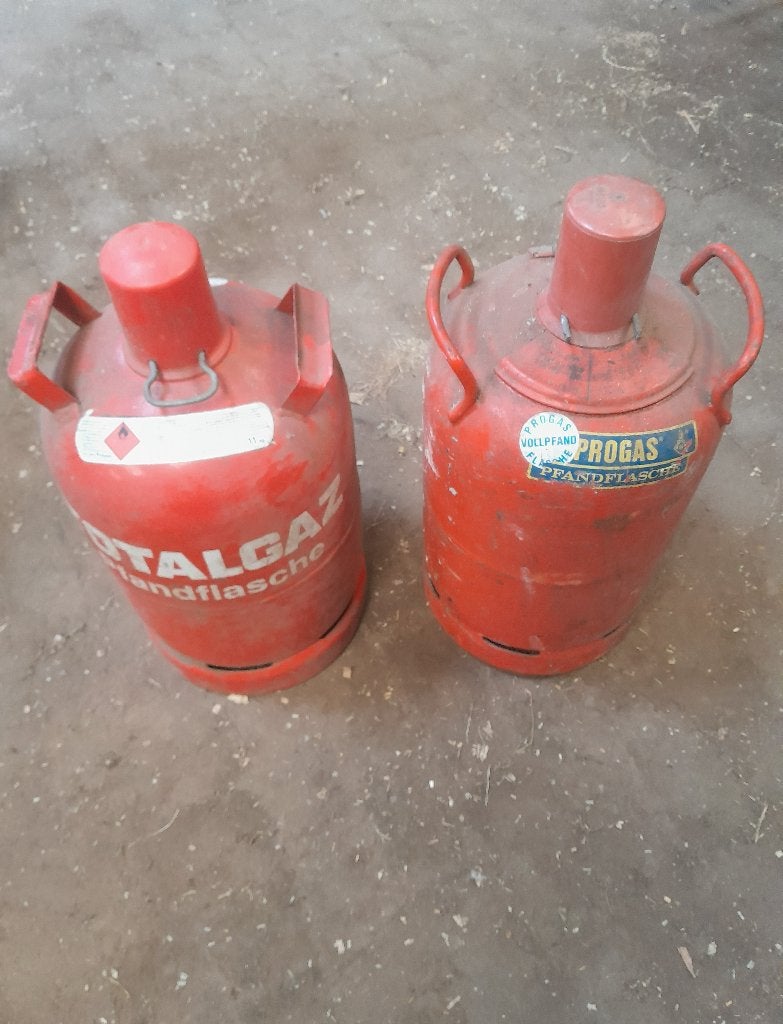 gasfles    decoratie  -  vintage, Ophalen, Gebruikt
