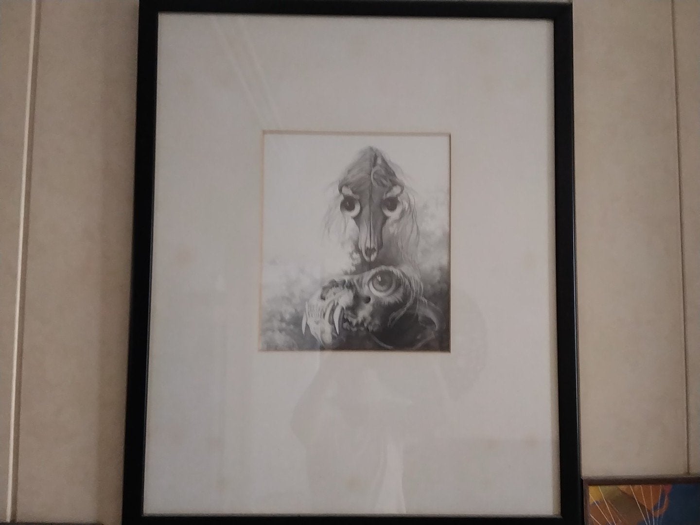 3X.  PETER BREEDIJK.    2 TEKENINGEN 1 KLEIN VERFWERKJE, Ophalen, Tekening, Potloodtekening, Handgemaakt