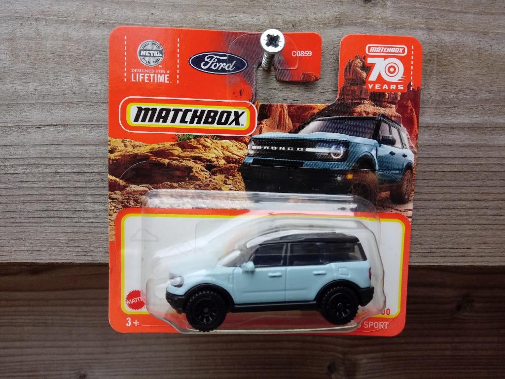 Ford Bronco Sport '22 Matchbox, Ophalen, Nieuw, Auto