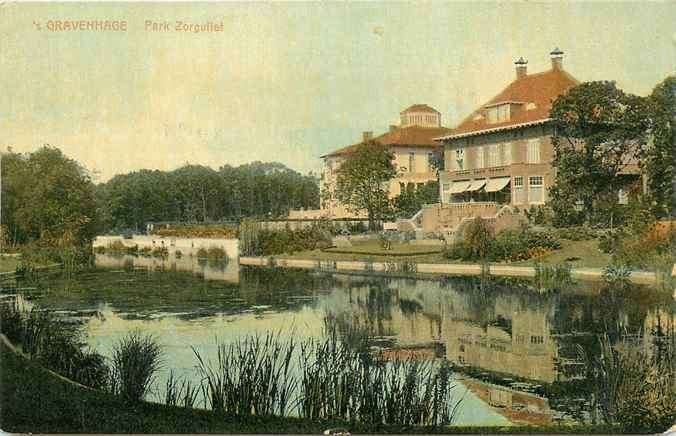 301-138-047 Den Haag Park Zorgvliet, Verzenden, Voor 1920, Zuid-Holland