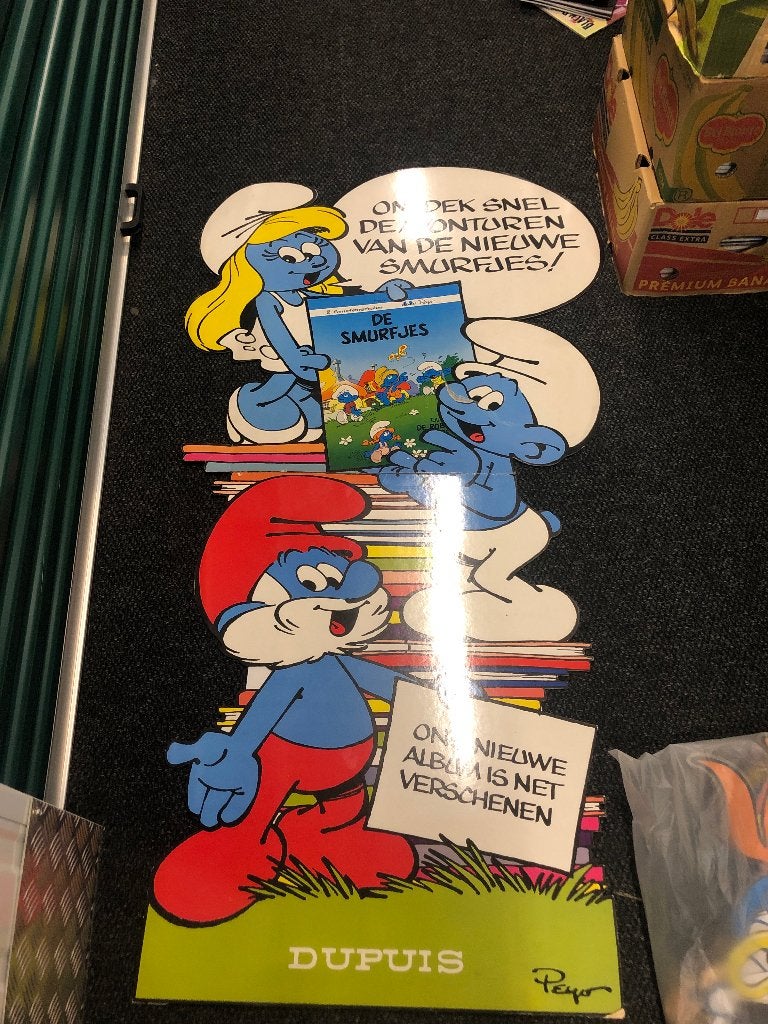 Smurfen display ( groot), Boeken, Stripboeken, Eén stripboek, Ophalen, Gelezen