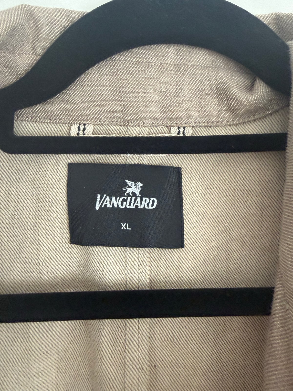 Vanguard Overhemdjas XL - Zo goed als nieuw, Ophalen of Verzenden, Zo goed als nieuw, Maat 56/58 (XL), Bruin