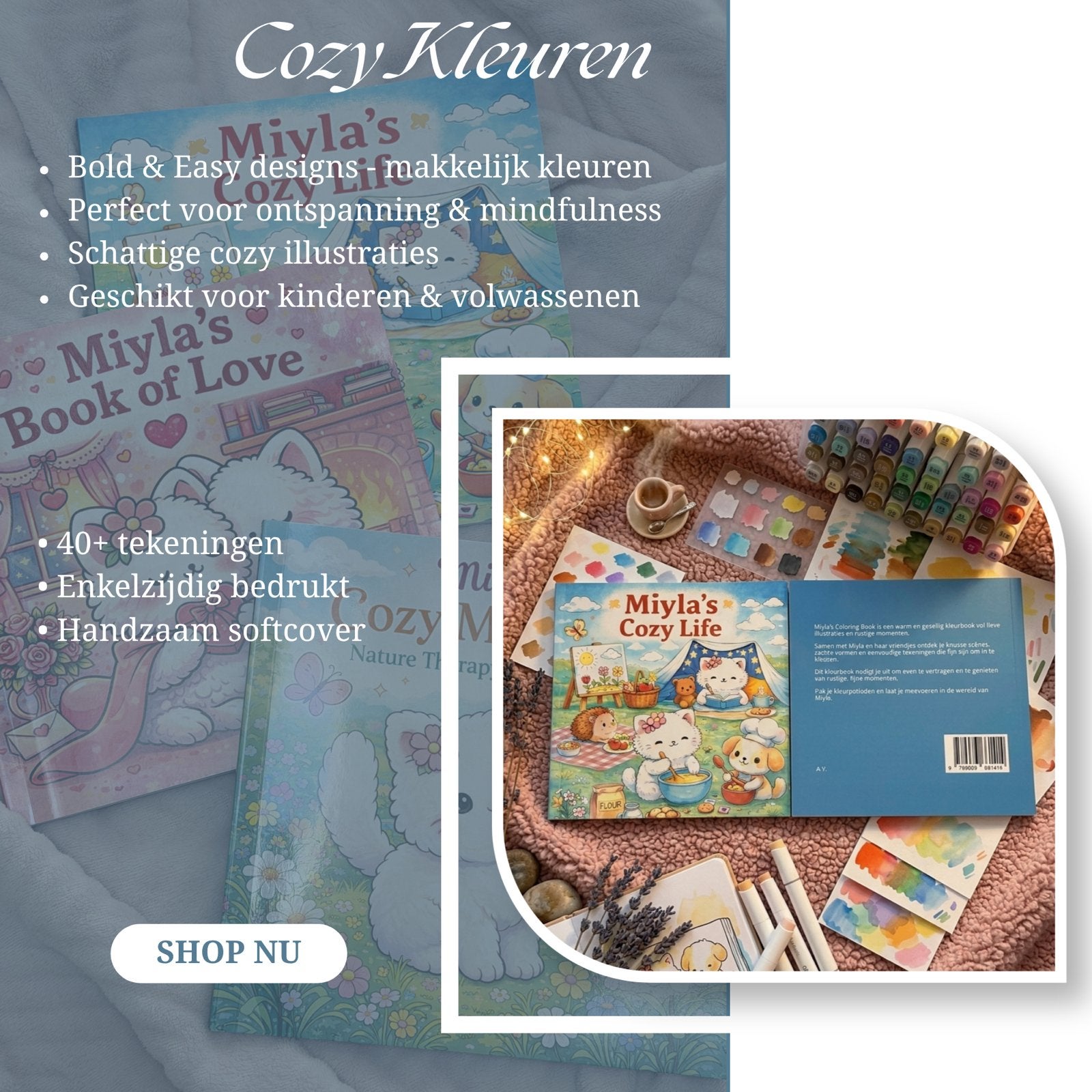 Miyla's Cozy Life, Ophalen of Verzenden, Zo goed als nieuw