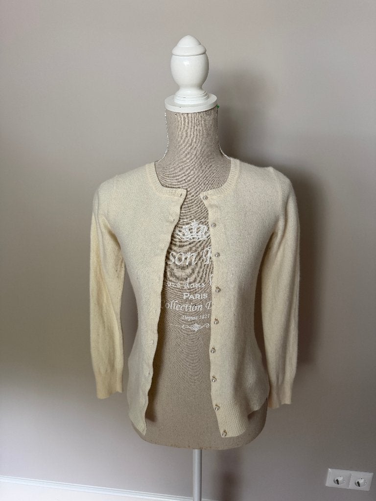Vest Benetton offwhite creme, Ophalen, Overige kleuren, Benetton, Zo goed als nieuw