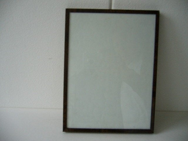 nr6 Fotolijst 18 x 24 met bruine kunststof omlijsting nieuw, Ophalen of Verzenden, Nieuw