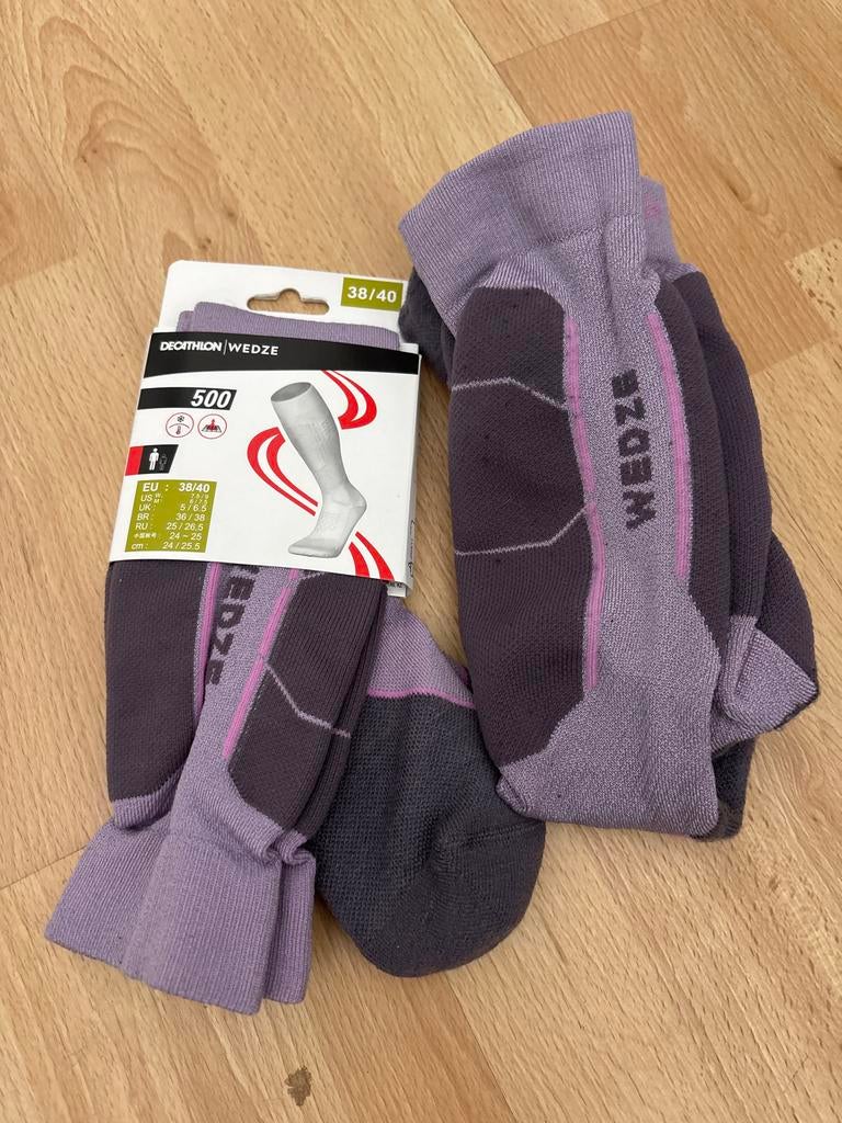 Wedze ski sokken 500 - Maat 38/40, Sokken en Kniesokken, Overige kleuren, Nieuw, Ophalen of Verzenden