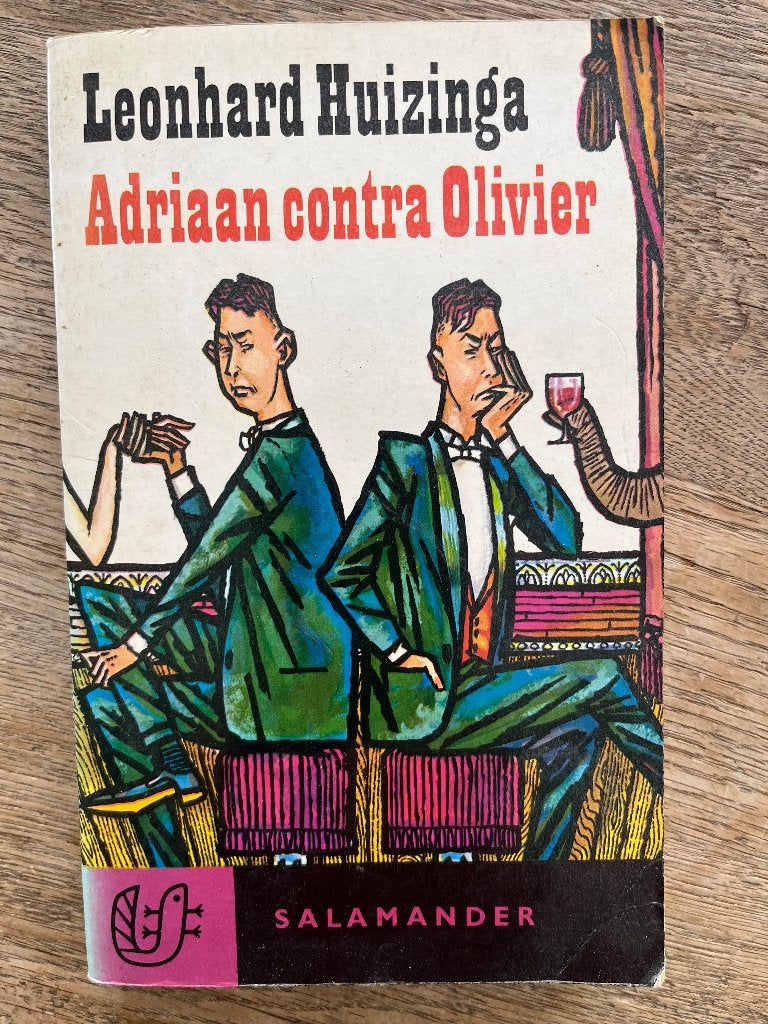 Adriaan contra Olivier - Leonhard Huizinga, Gelezen, Leonhard Huizinga, Ophalen of Verzenden, Nederland