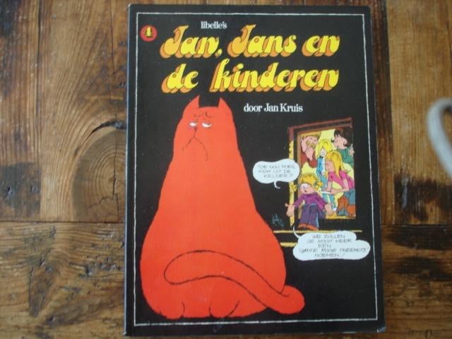 Stripboeken.(234) jan jans en de kinderen deel 4. libelle`s, Eén stripboek, Ophalen of Verzenden, Zo goed als nieuw
