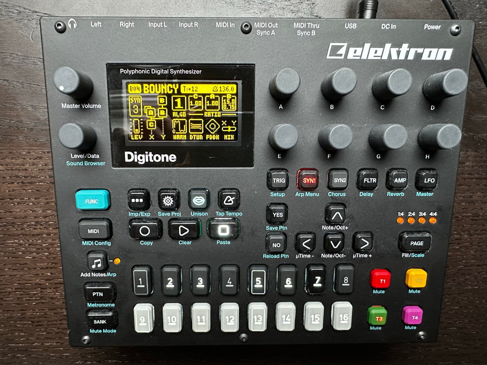 Elektron Digitone MK1 FM Synthesizer, Muziek en Instrumenten, Overige merken, Zo goed als nieuw, Met standaard, Overige aantallen