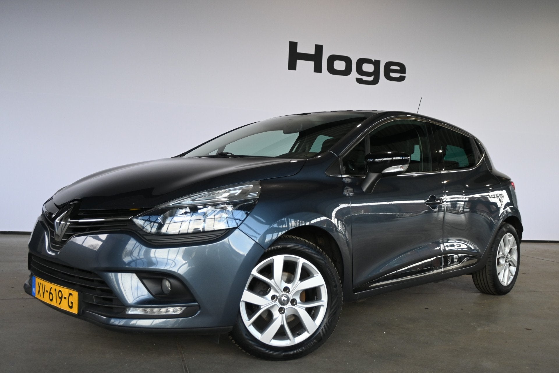 Renault Clio 1.5 dCi Limited Airco LED Navigatie Goed Onderh, Auto's, Stof, Gebruikt, 4 cilinders, Met garantie (alle)