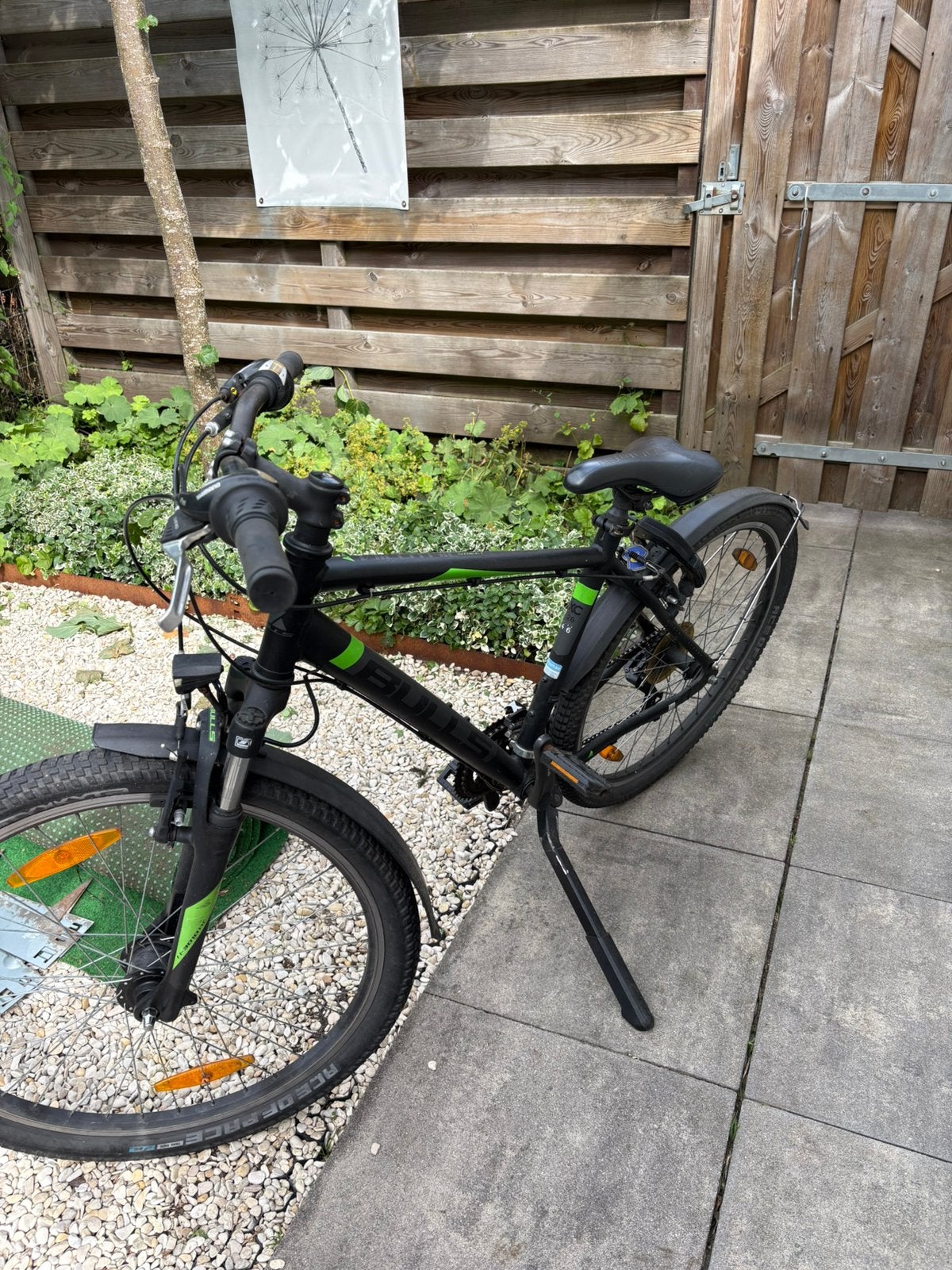 Mountainbike bulls grijs zwart groen, Fietsen en Brommers, Fietsen | Jongens, Gebruikt, Velgrem, Handrem, Ophalen